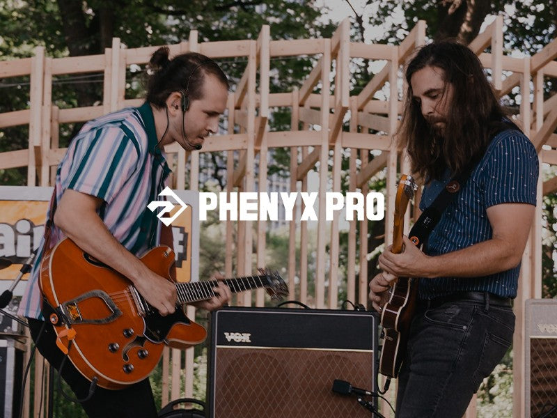 Sistema de Micrófono Inalámbrico Portátil Dual Digital PDP-2-2B Phenyx Pro