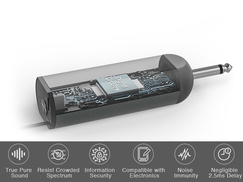 Sistema de Micrófono Inalámbrico Portátil Dual Digital PDP-2-2B Phenyx Pro